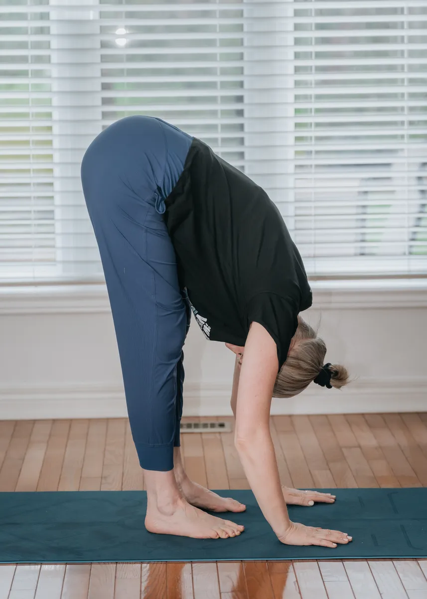 Practicing in a Postpartum Yoga Class in London ON